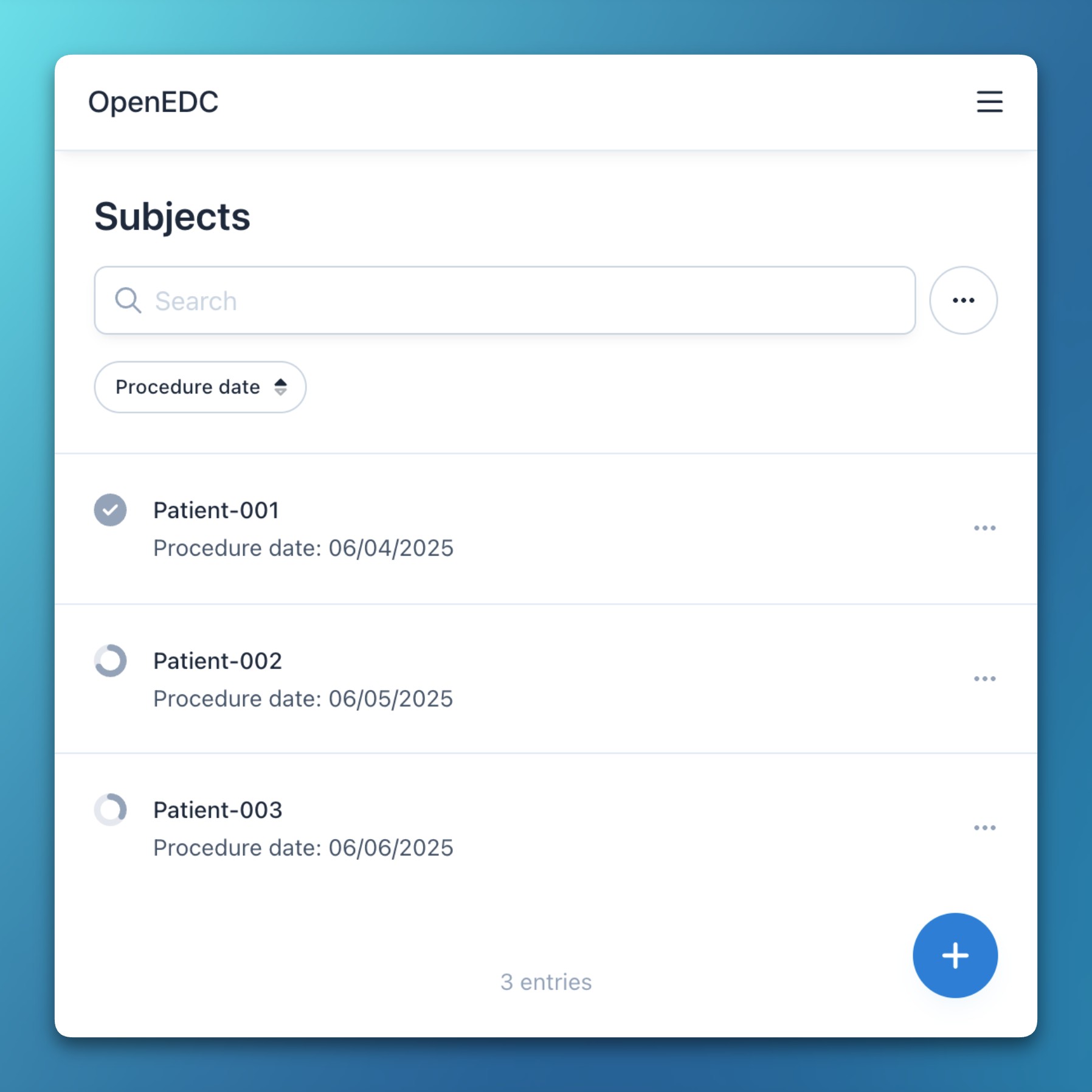 Custom fields in subject list