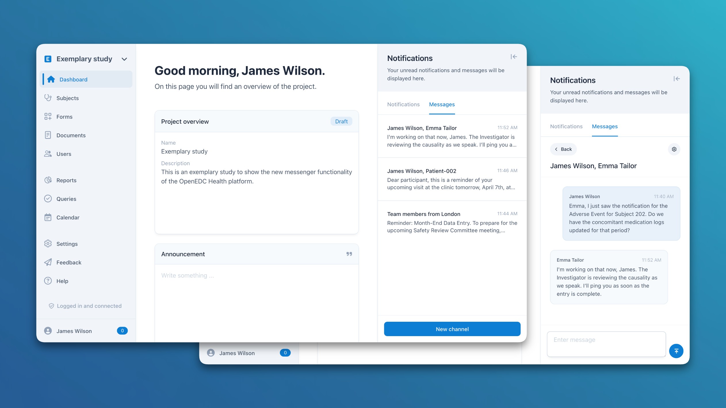 Integrated messenger