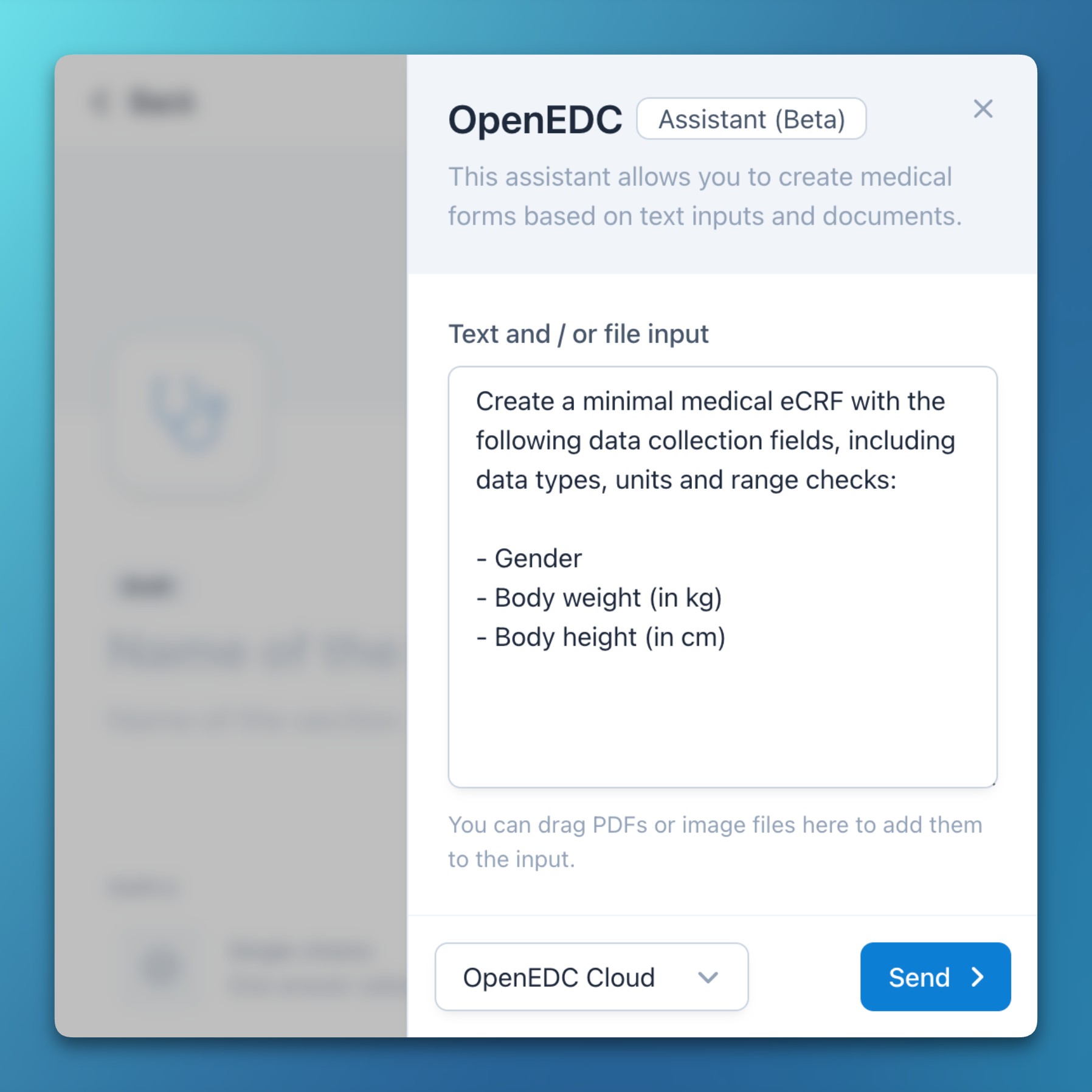 OpenEDC Assistant 1